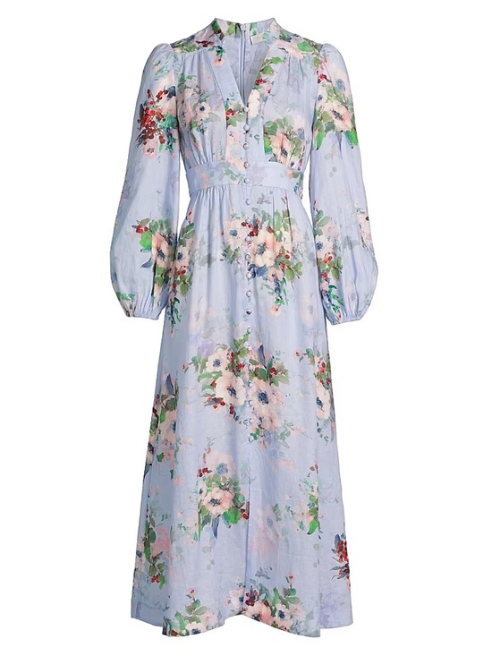 Zimmermann Dresses & Skirts - Zimmermann everly floral midi dress